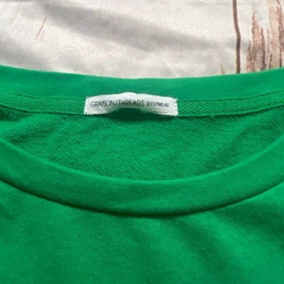 Grayson Threads Sleepwear Light Weight St. Patricks Day Sweatshirt-M-NWT - Picture 3 of 5